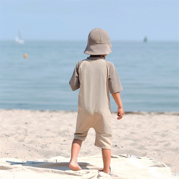 Petit Crabe Taupe Multicolor Onesies