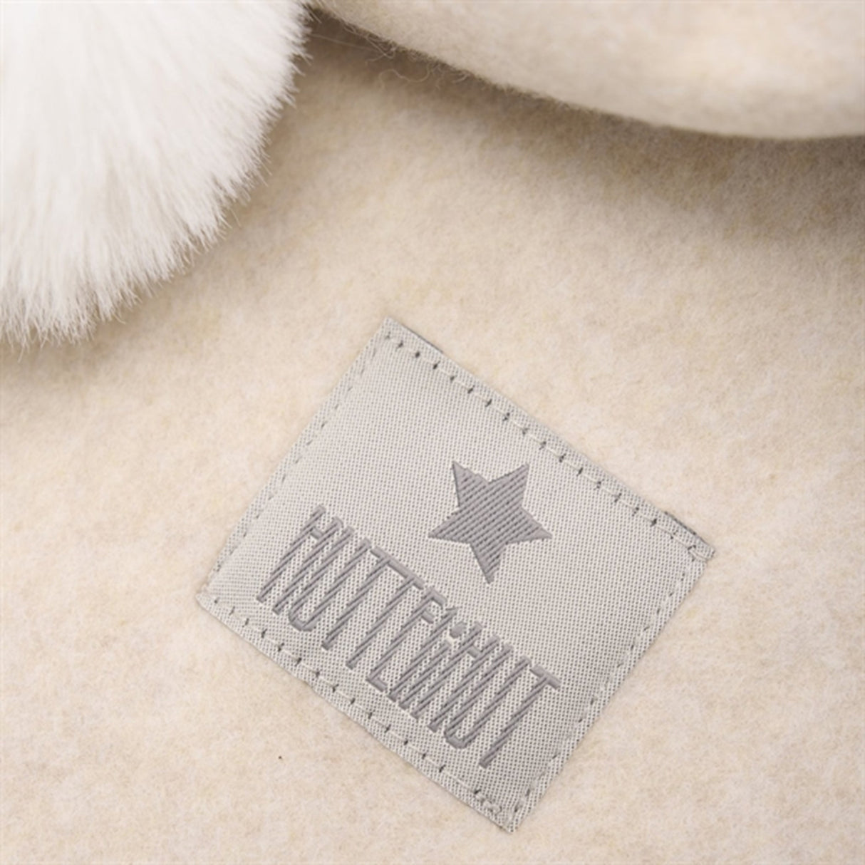 Huttelihut X Luksusbaby Bomull Fleece Elefanthatt Camel