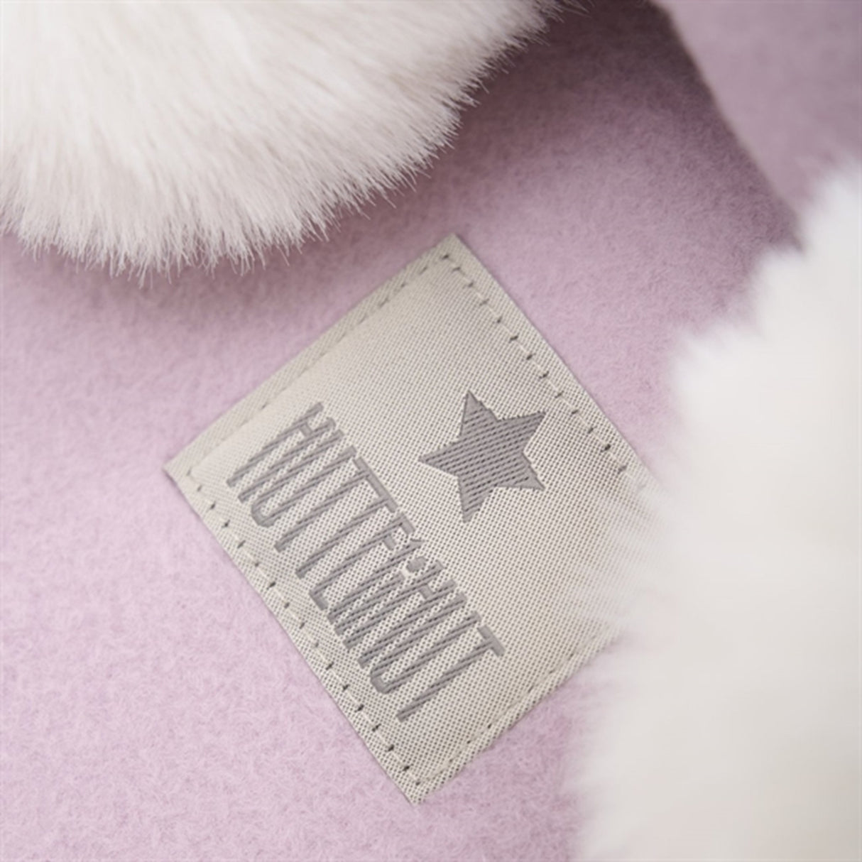 Huttelihut X Luksusbaby Bomull Fleece Elefanthatt Elderberry