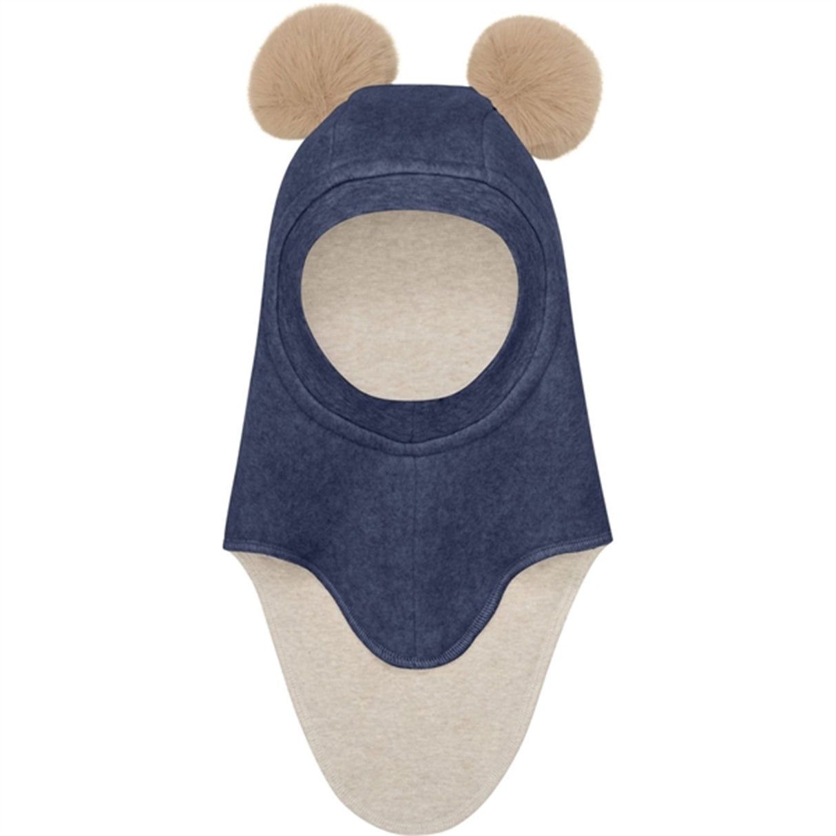 Huttelihut X Luksusbaby Bomull Fleece Elefanthatt Navy