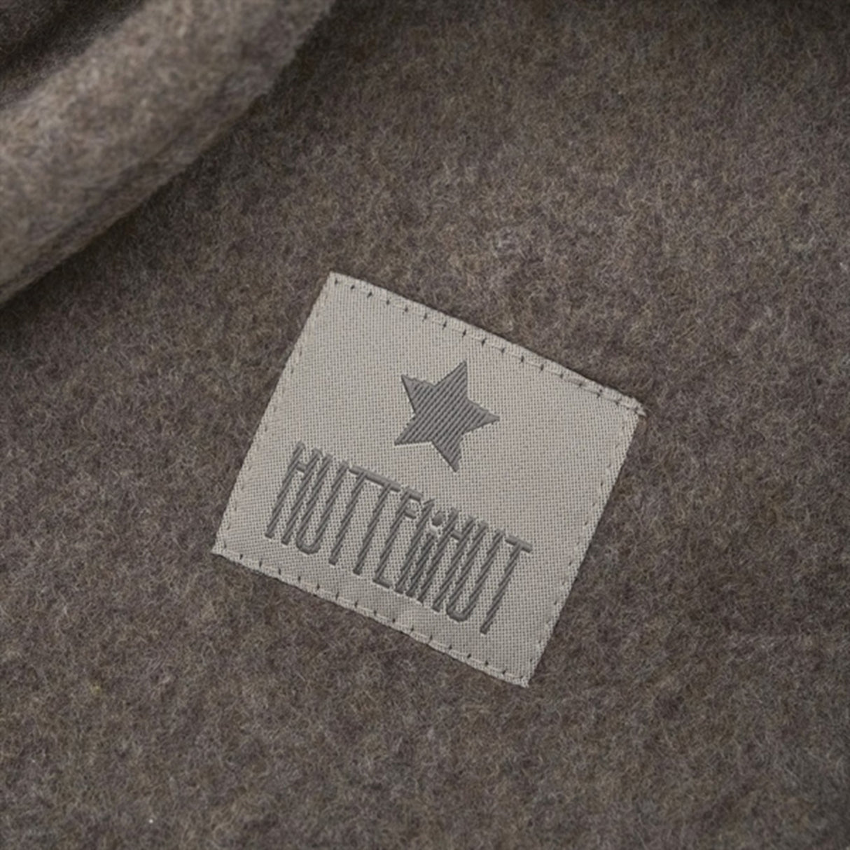 Huttelihut X Luksusbaby Bomull Fleece Elefanthatt Brown