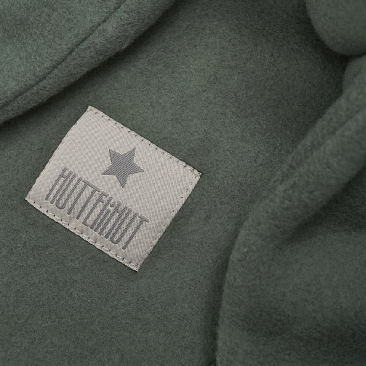 Huttelihut X Luksusbaby Bomull Fleece Elefanthatt Climbing Ivy