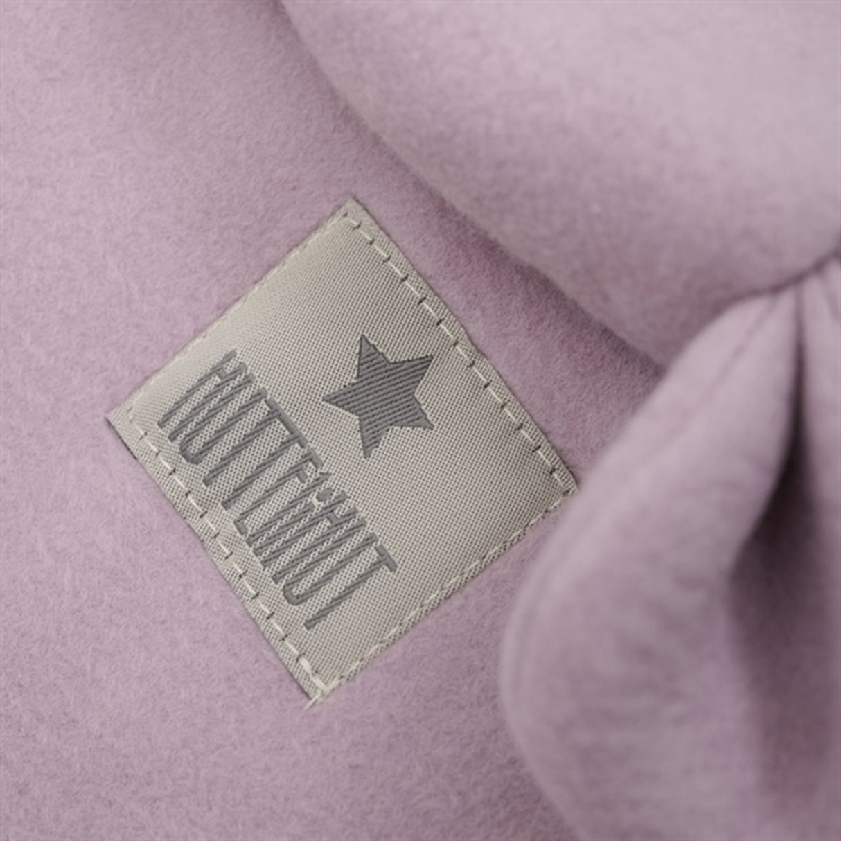 Huttelihut X Luksusbaby Bomull Fleece Elefanthatt Elderberry