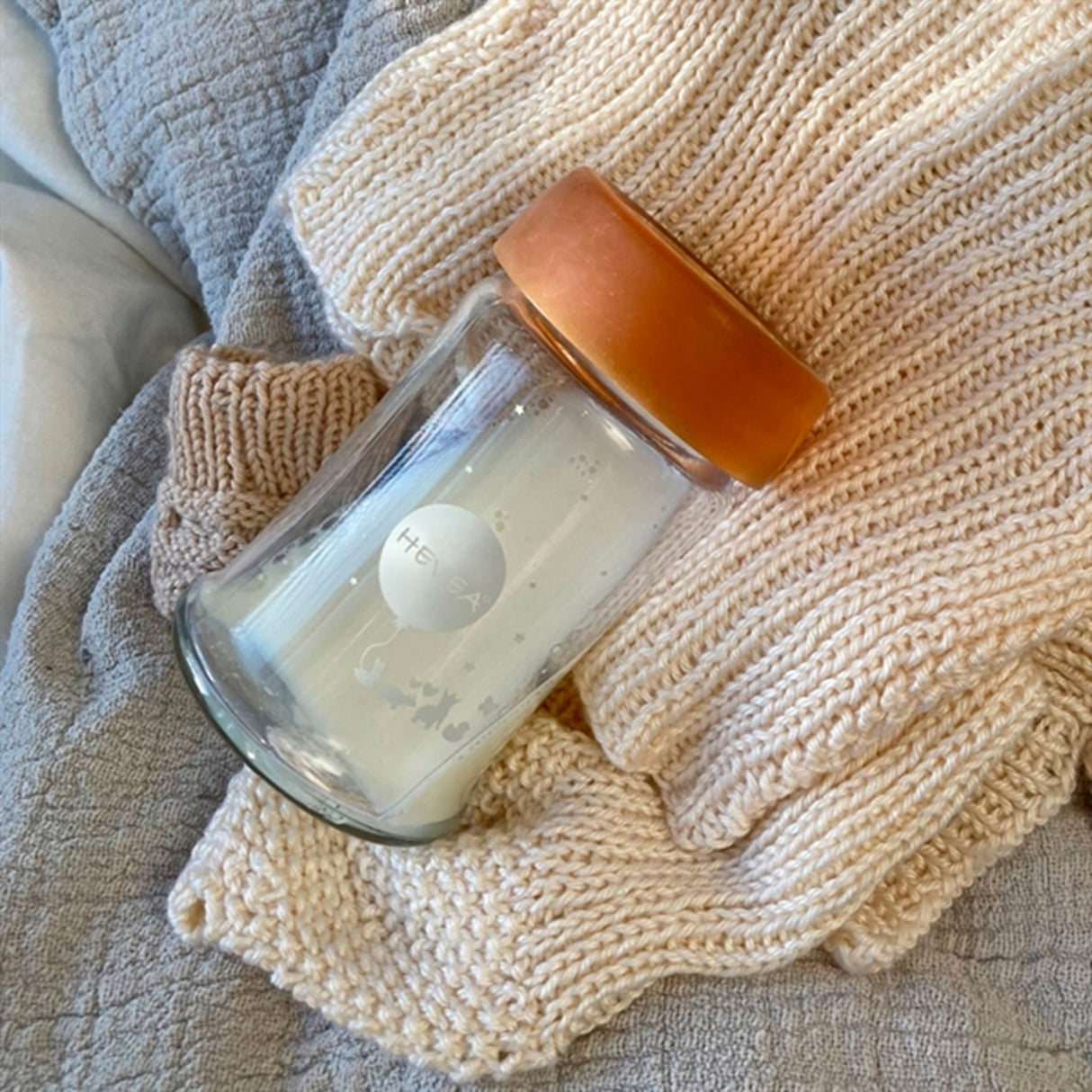 Hevea Nappflasklock För Flaska Med Bred Hals