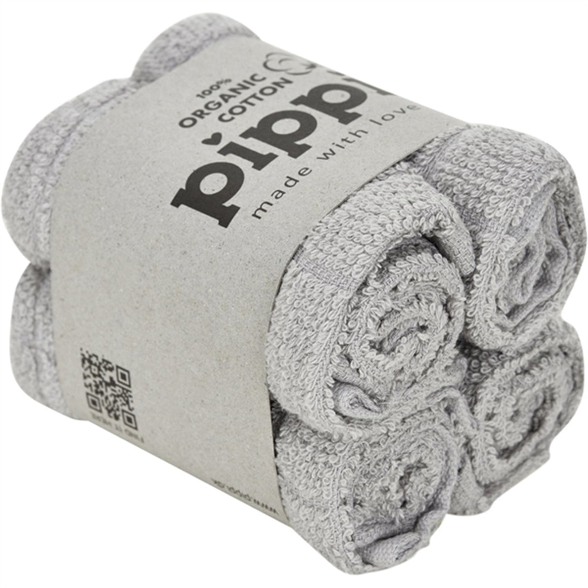 Pippi Organiska Ansiktsdukar 4-pack Harbor Mist