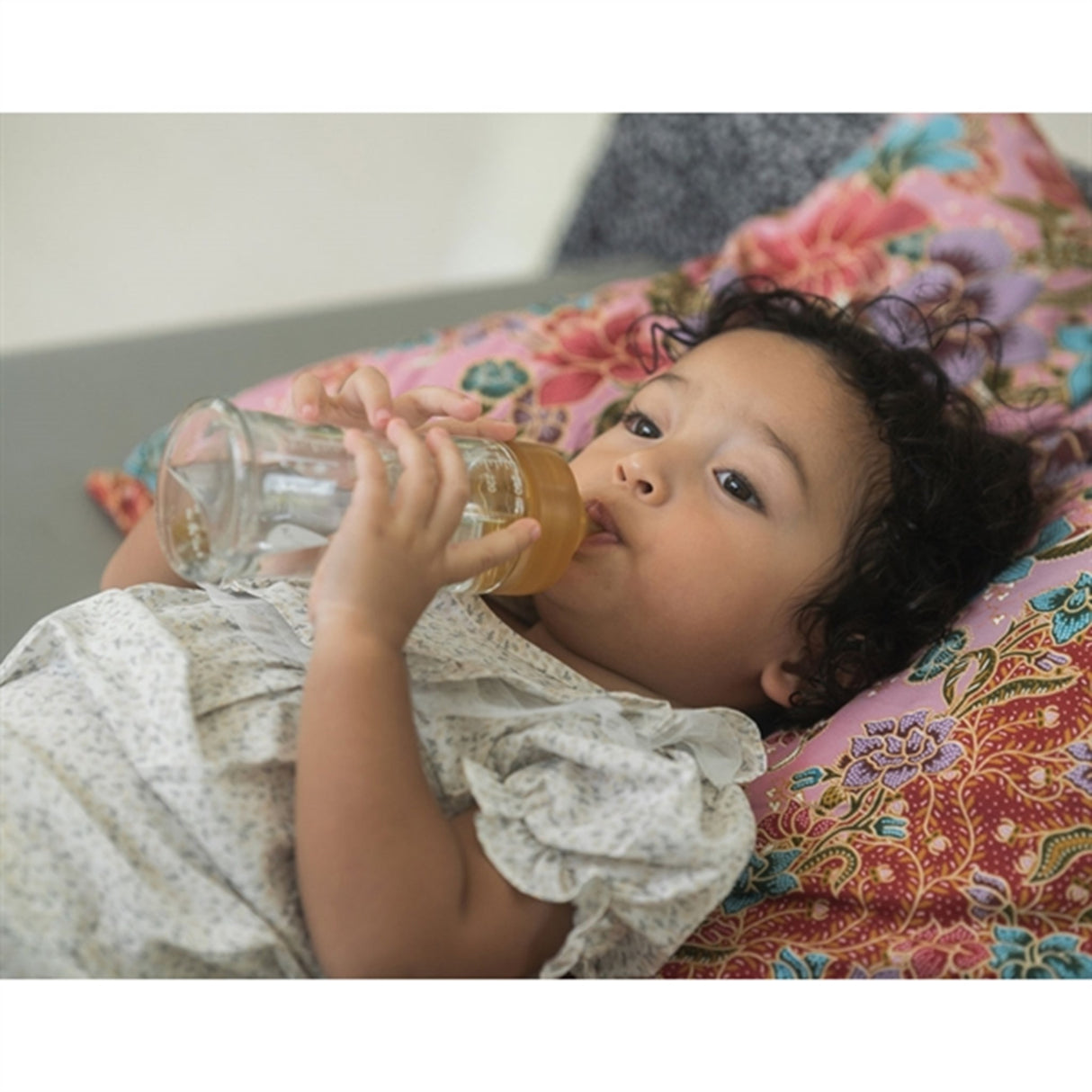 Hevea Nappflaskor Glas Med Bred Hals 250 ml 2-pack