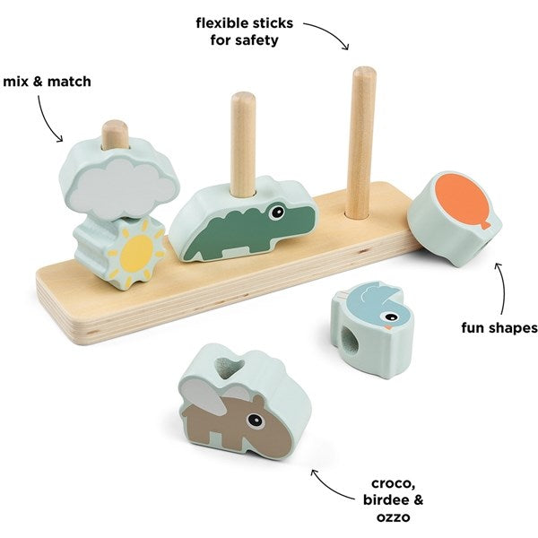 Done by Deer Stablelegetøj Happy Clouds Farvemix