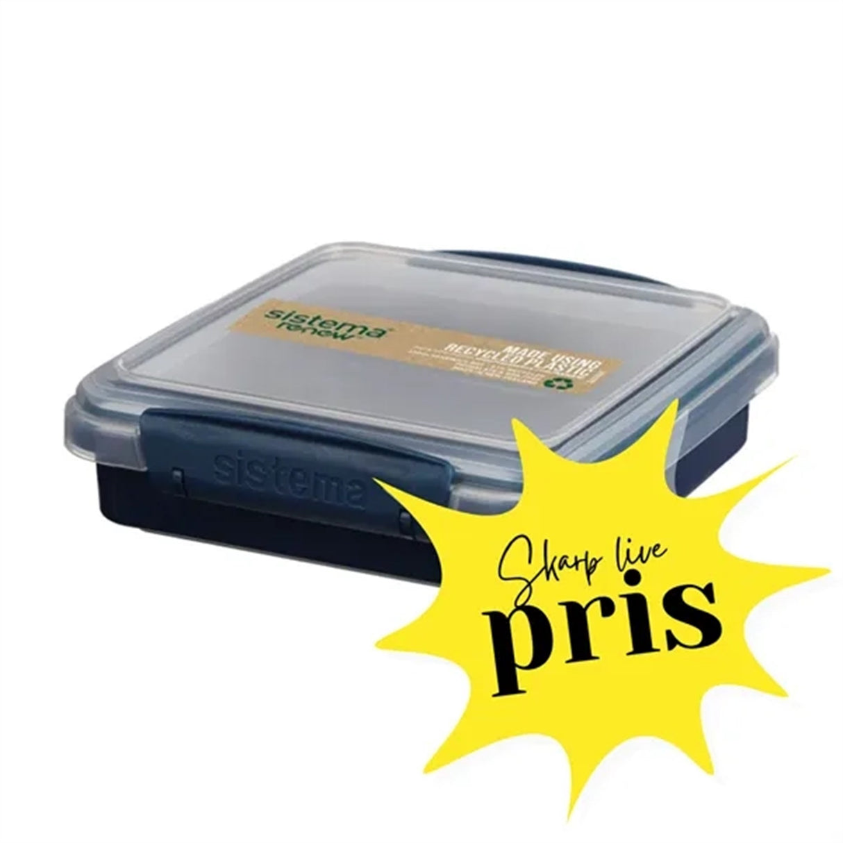 Sistema Renew To Go Sandwich Lunchlåda 450 ml Blå