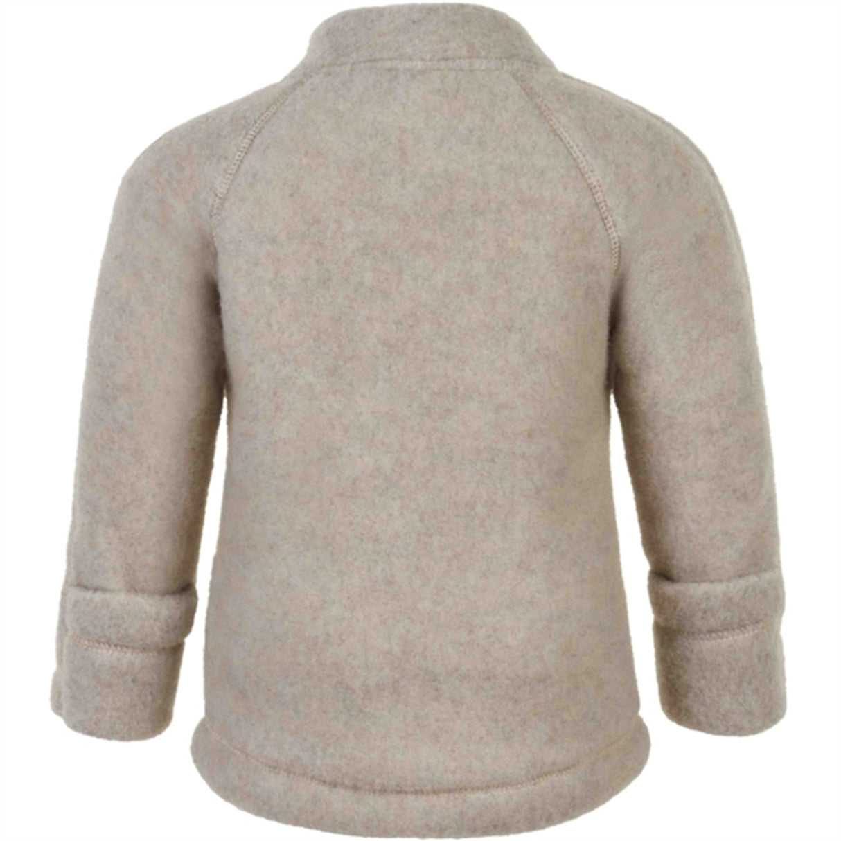 Mikk-Line Ull Jacka Melange Offwhite