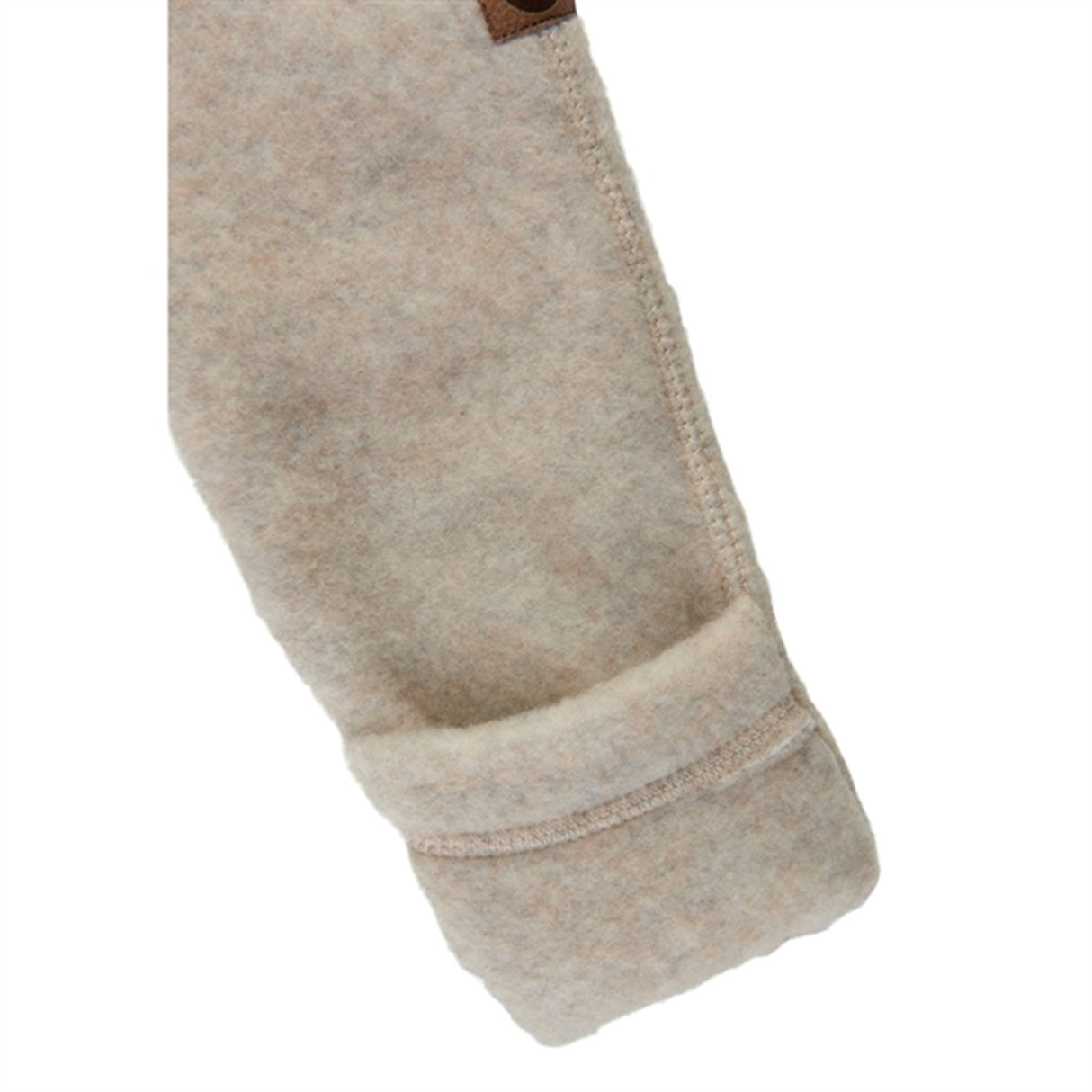 Mikk-Line Ull Onesies Melange Offwhite