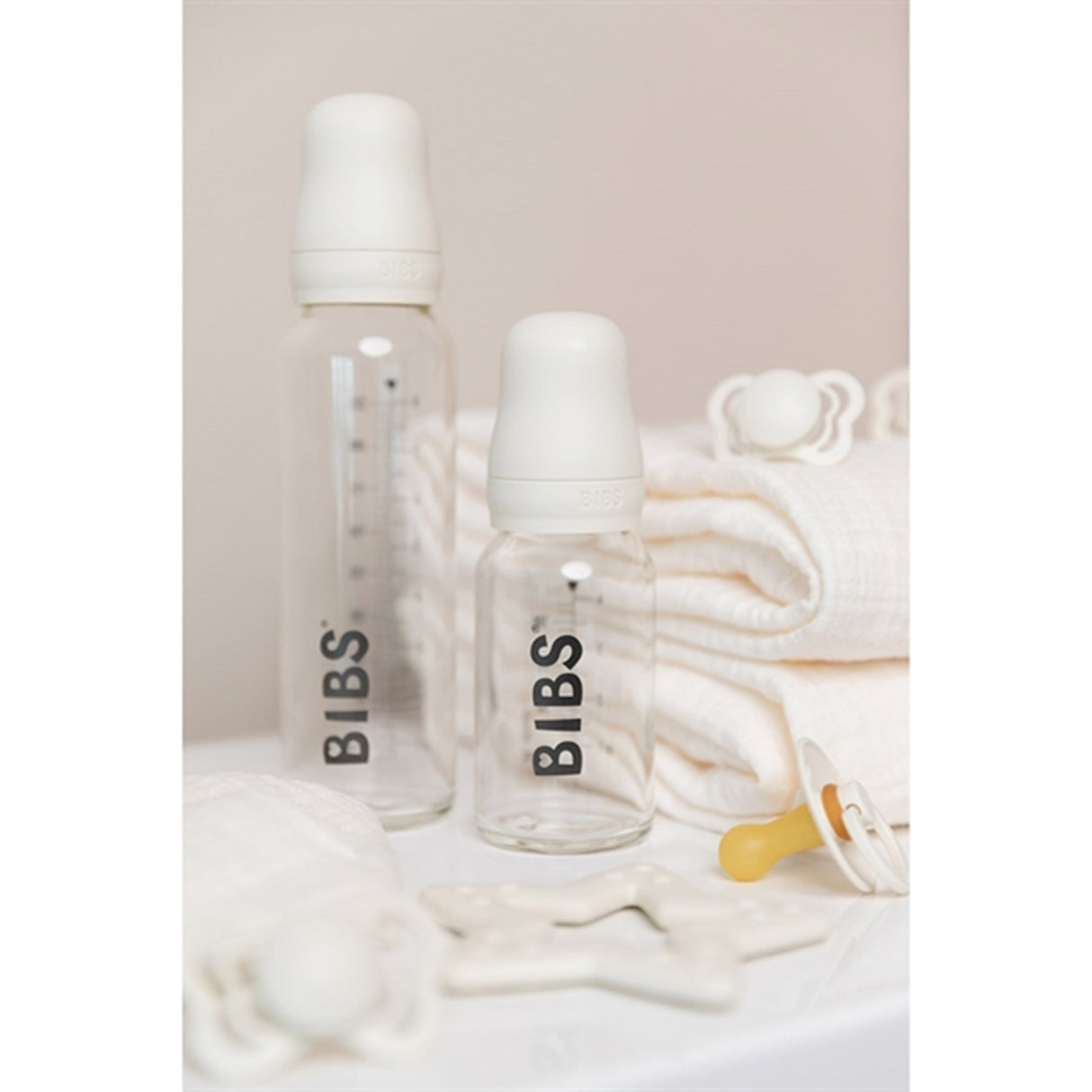 Bibs Sutteflaske Complete Set Ivory 225 ml