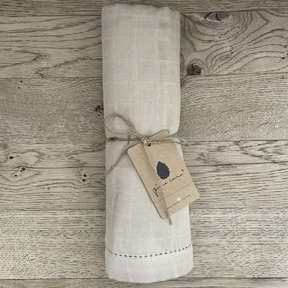 Pine Cone Muslinfilt Björk Oatmeal