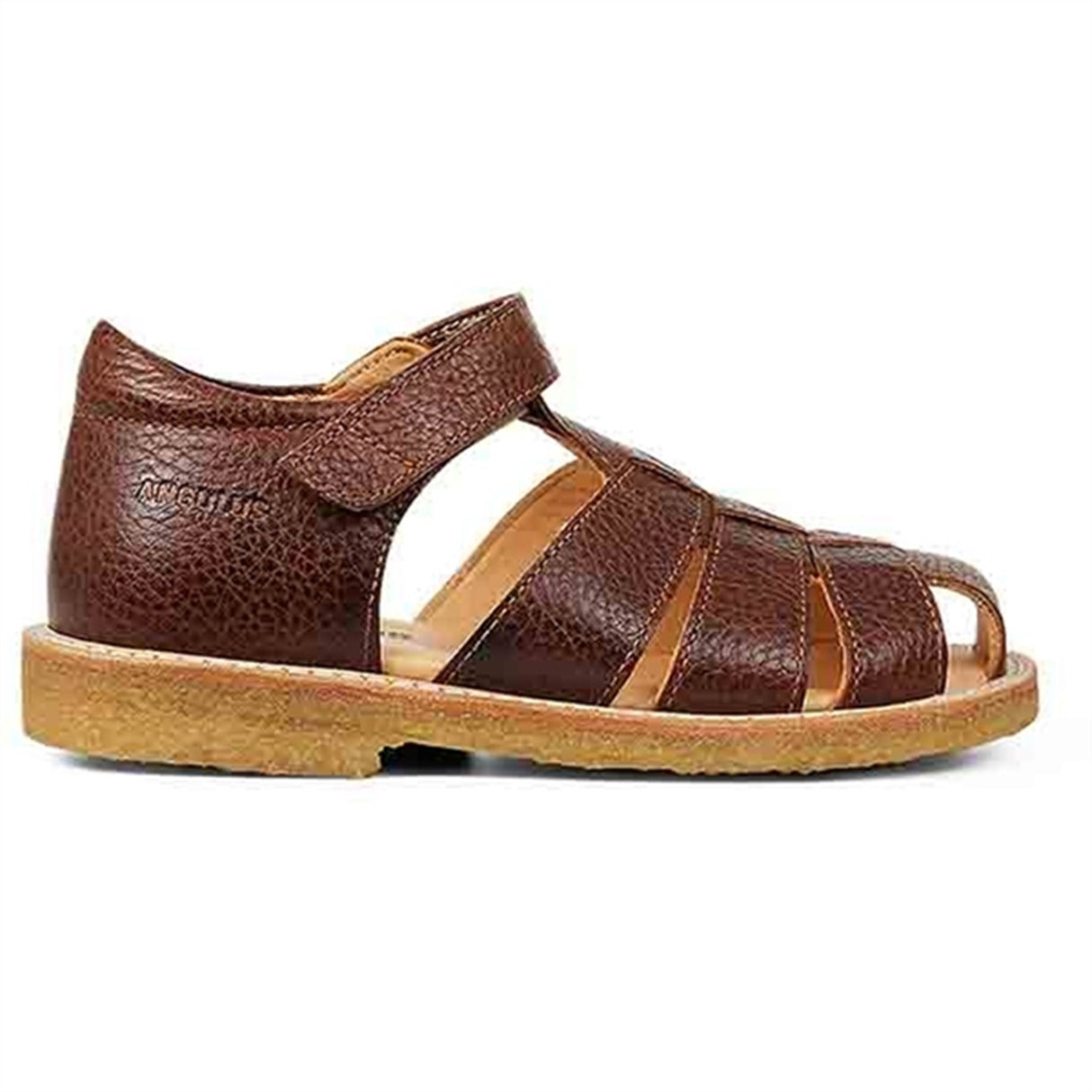 Angulus Sandal M. Kardborreband Mellembrun