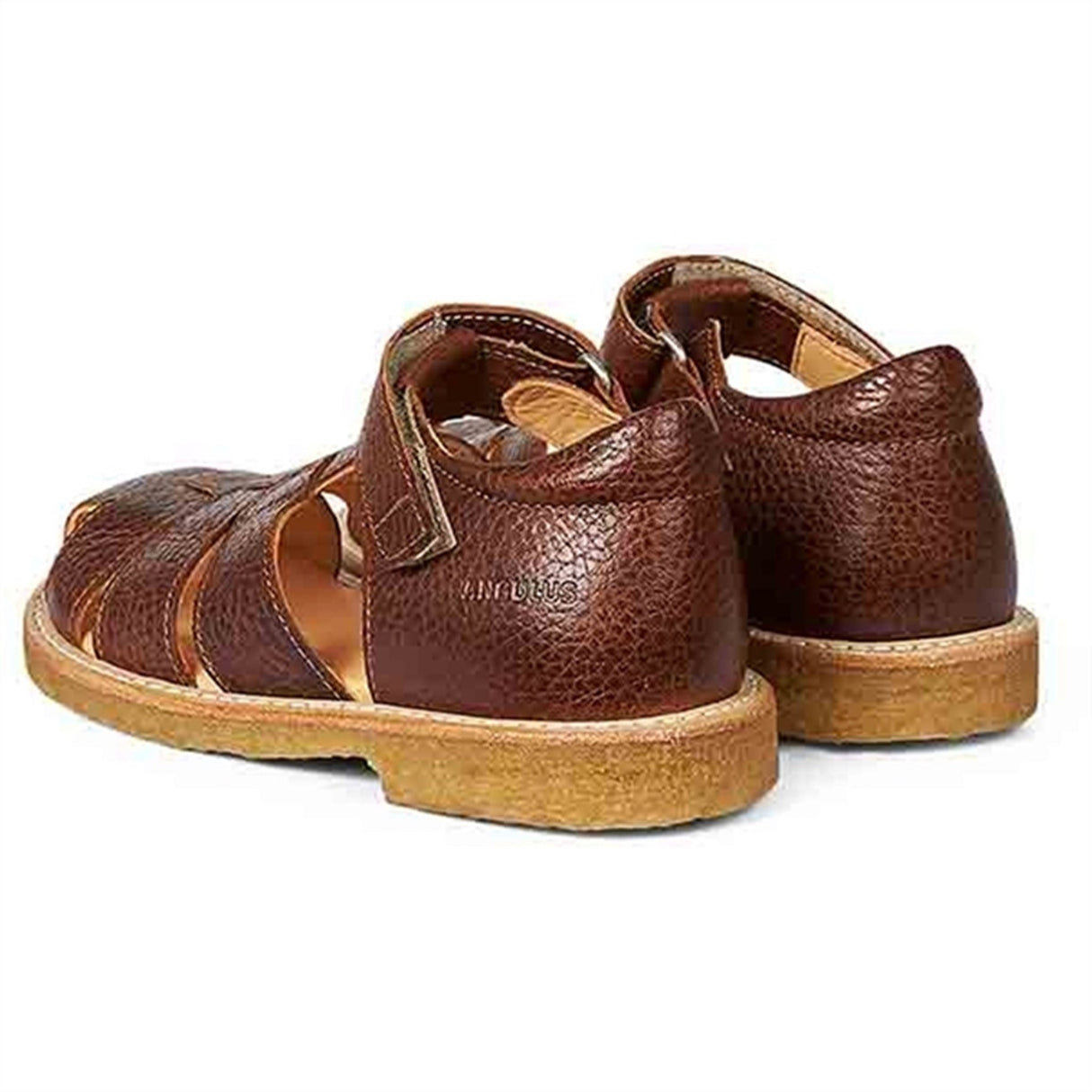 Angulus Sandal M. Kardborreband Mellembrun