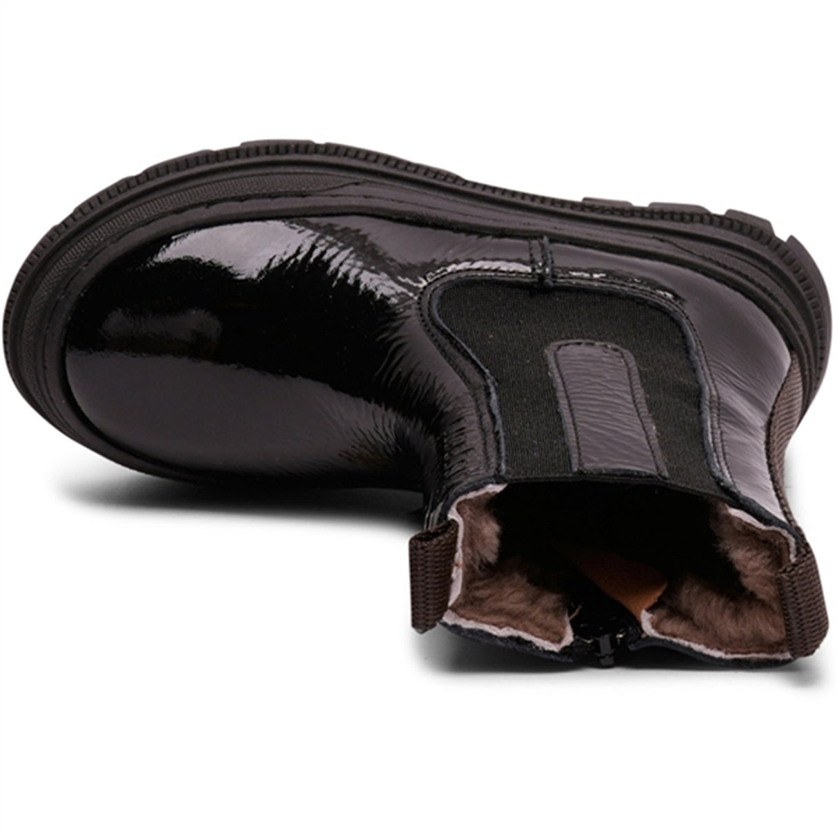 Bisgaard Mila Lamb Stövlar Black Patent