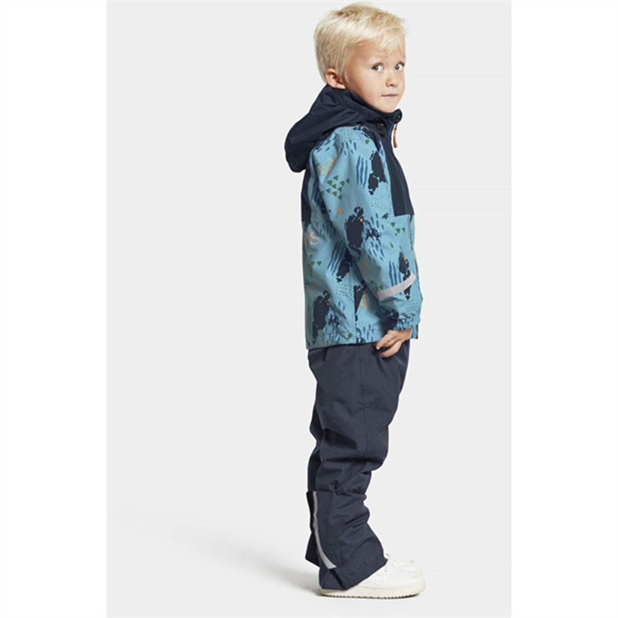 Didriksons Stormhatt Grundsund Blue Jacka