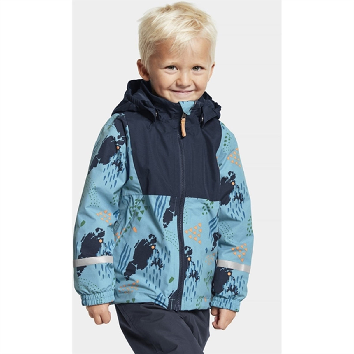 Didriksons Stormhatt Grundsund Blue Jacka