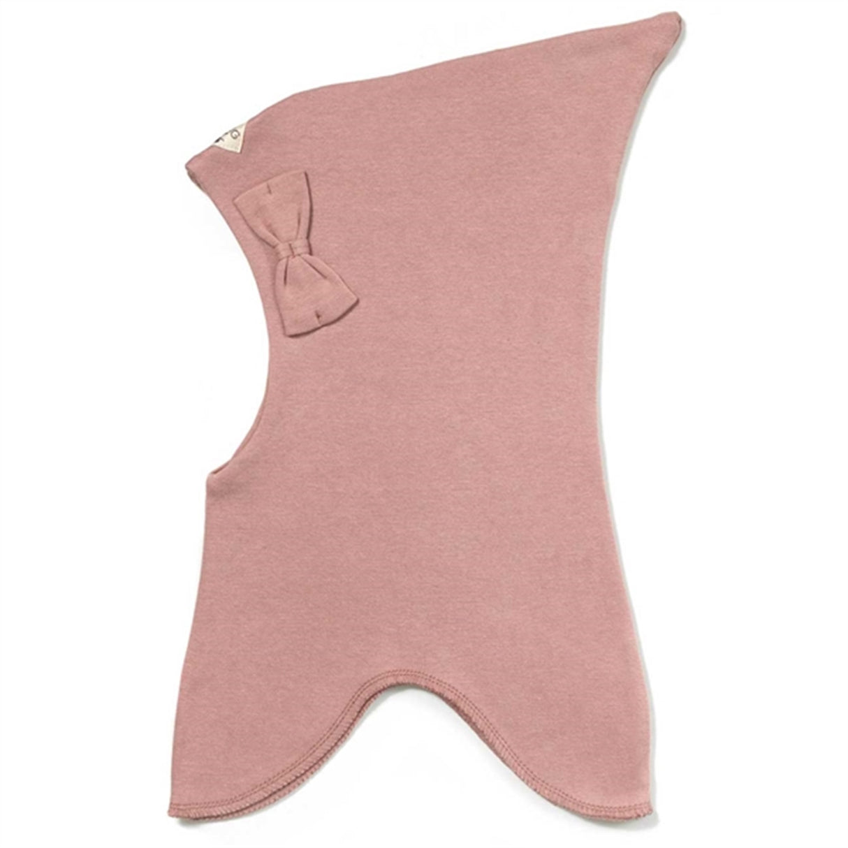 Racing Kids Top Balaklava Bow 2-lager Dusty Rose
