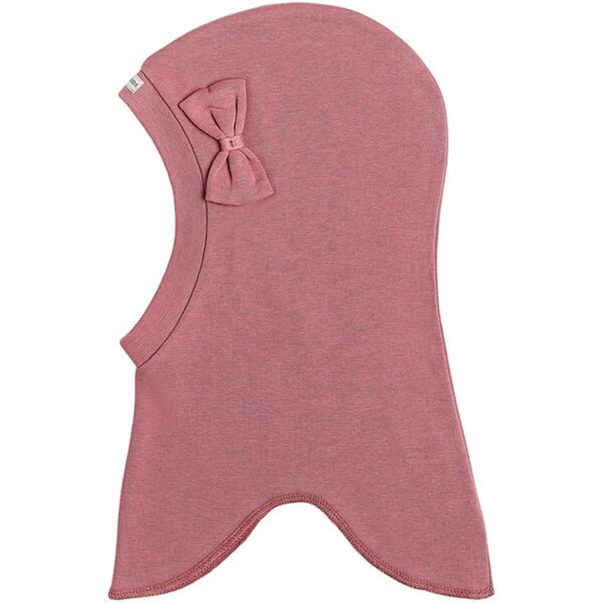 Racing Kids Rund Balaklava Bow 1-lager Light Rose
