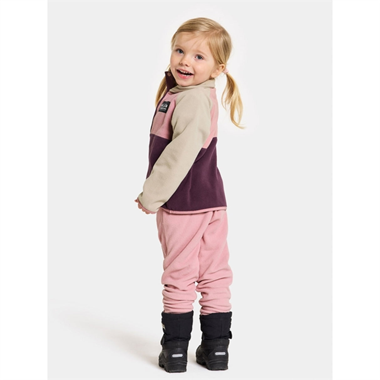 Didriksons Plumb Monte Kids Fleece Jacka
