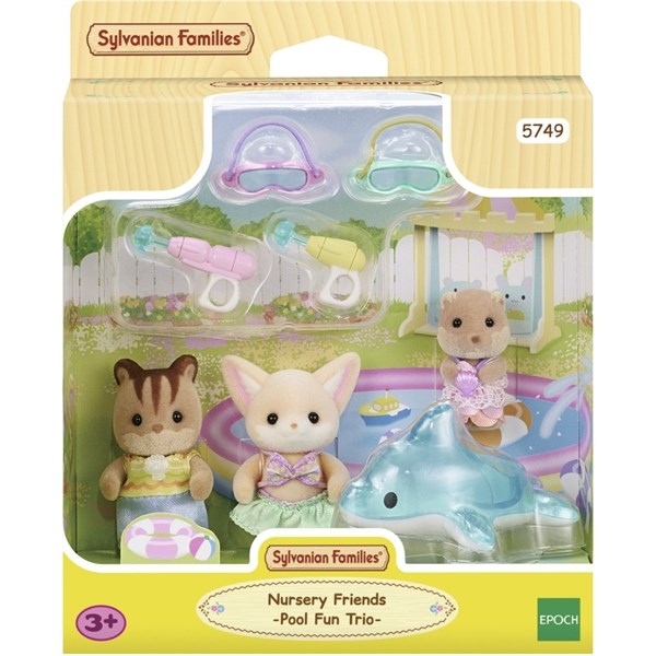 Sylvanian Families® Dagiskompisar - Simbassäng Trio