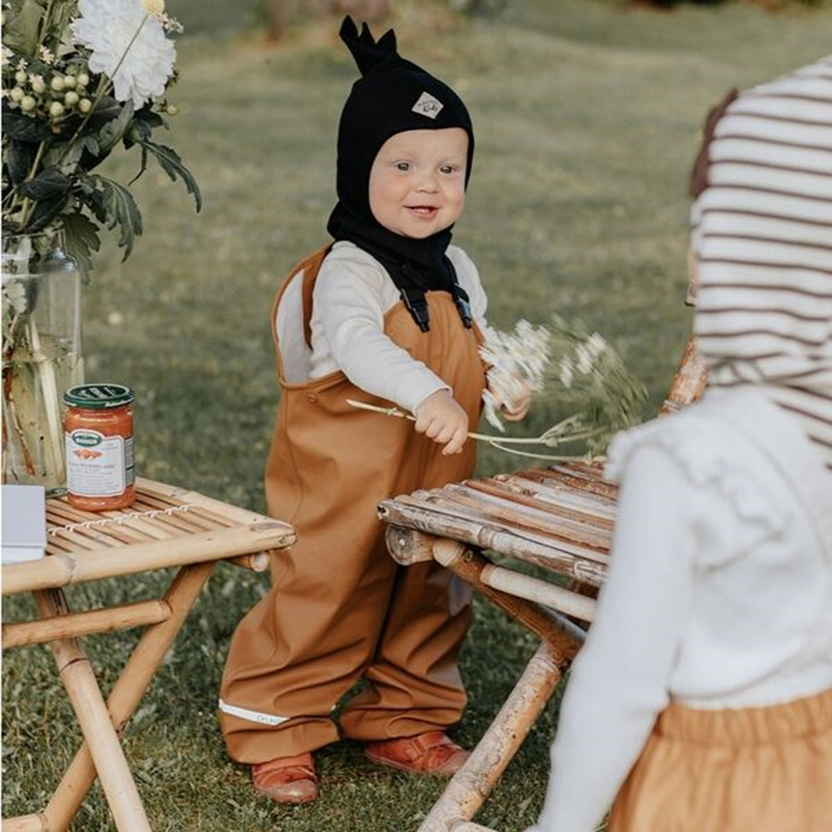 Racing Kids Balaklava Top Dino 2-lager Dark Navy