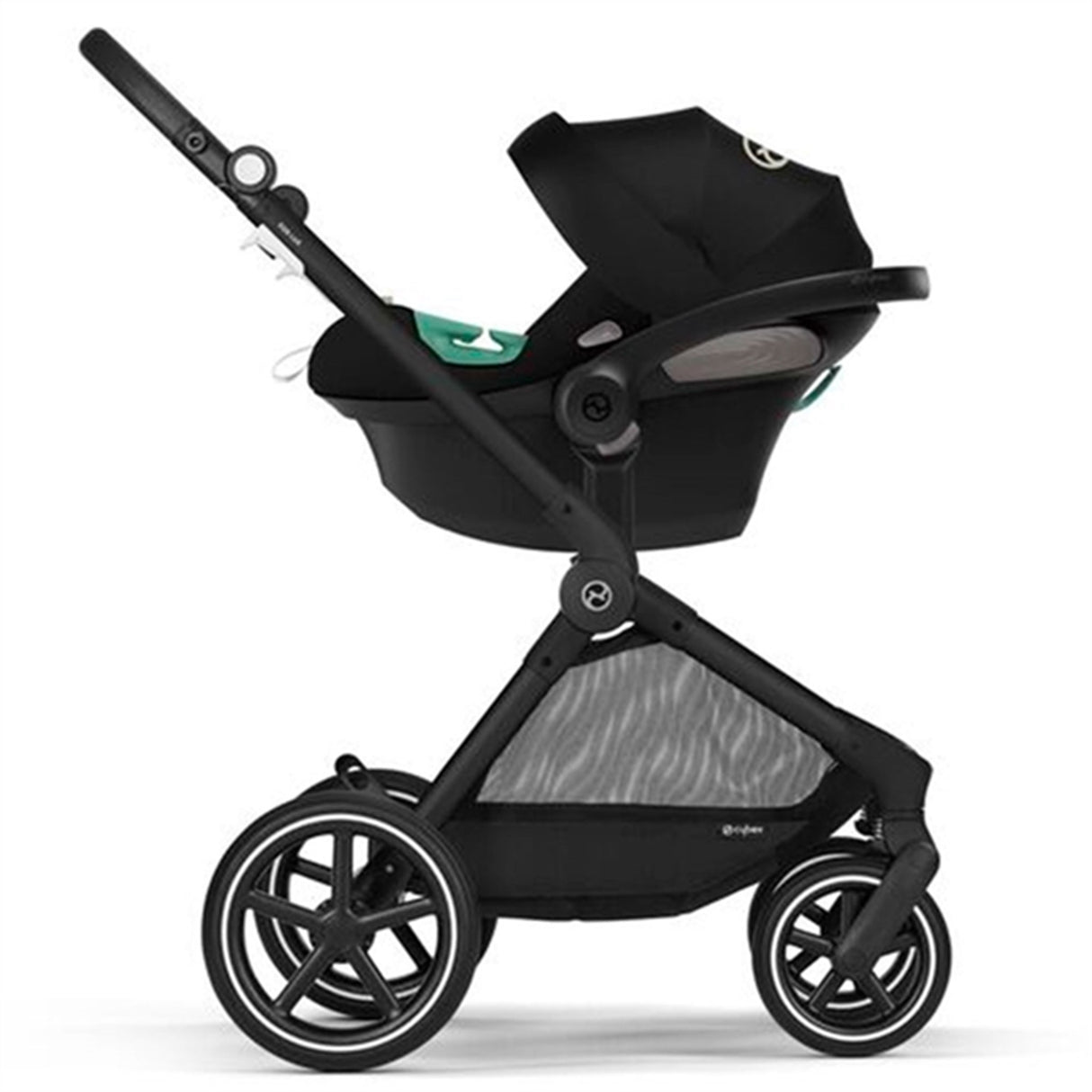 Cybex Eos Lux Moon Black 2-i-1 Sittvagn