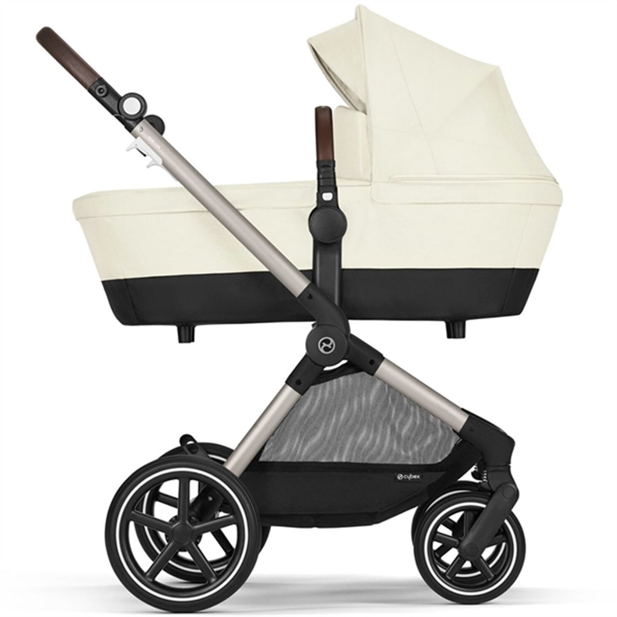 Cybex Eos Lux Seashell Beige 2-i-1 Sittvagn