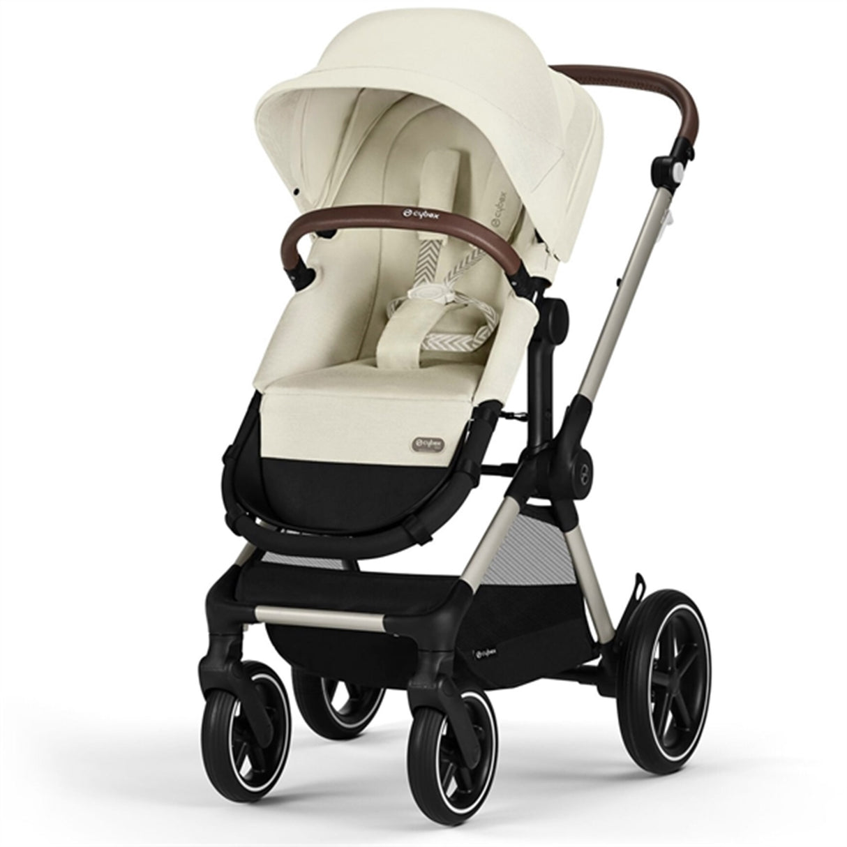 Cybex Eos Lux Seashell Beige 2-i-1 Sittvagn