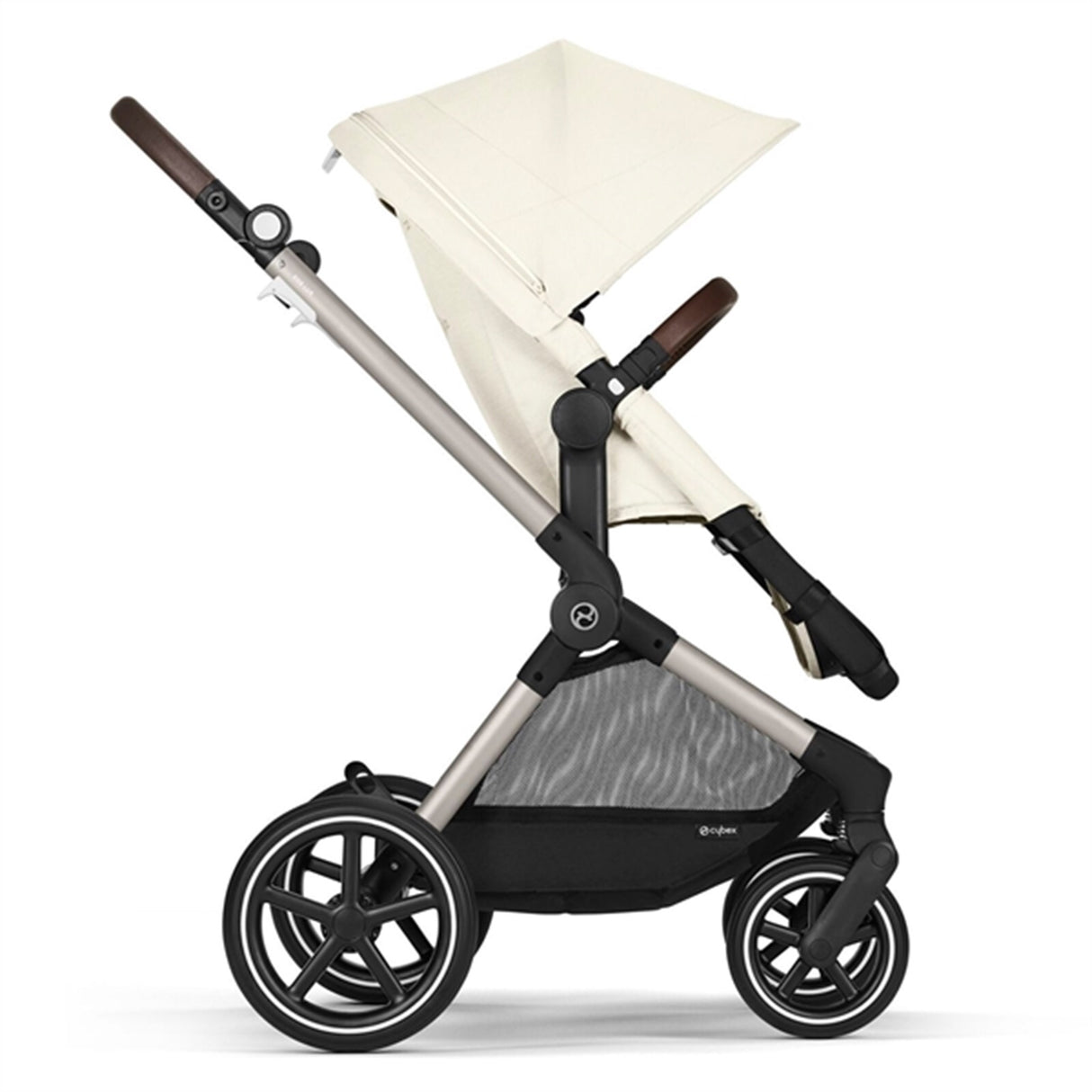 Cybex Eos Lux Seashell Beige 2-i-1 Sittvagn
