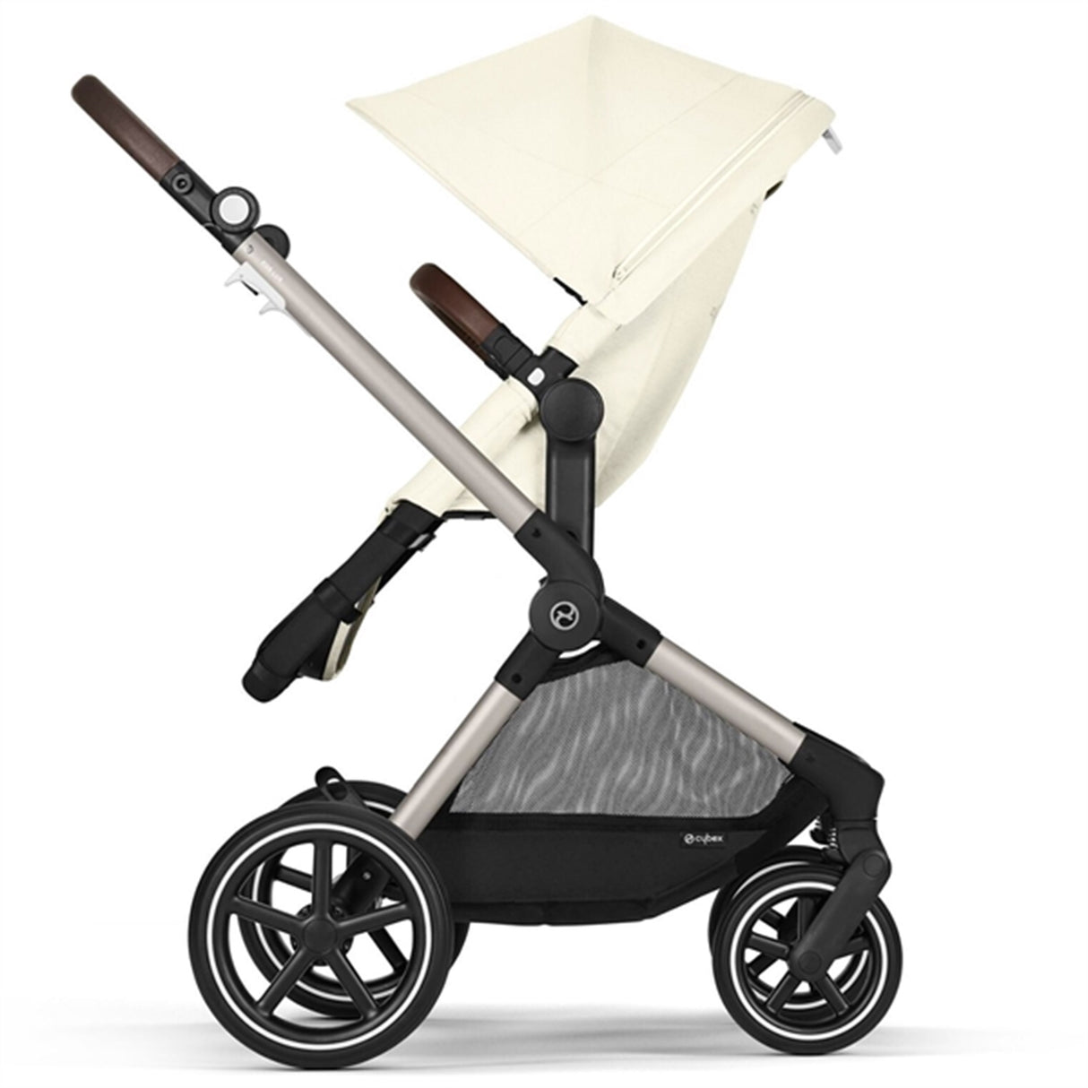 Cybex Eos Lux Seashell Beige 2-i-1 Sittvagn