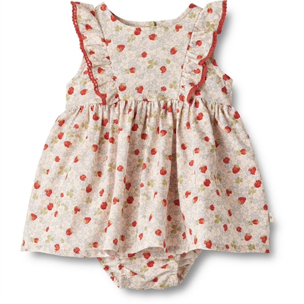 Wheat Rose Strawberries Body Klänning Suit Lace Sofia