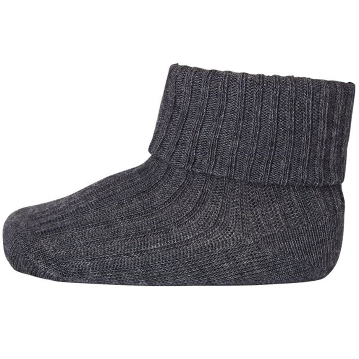 MP 533 Bomull Rib 497 Dark Grey