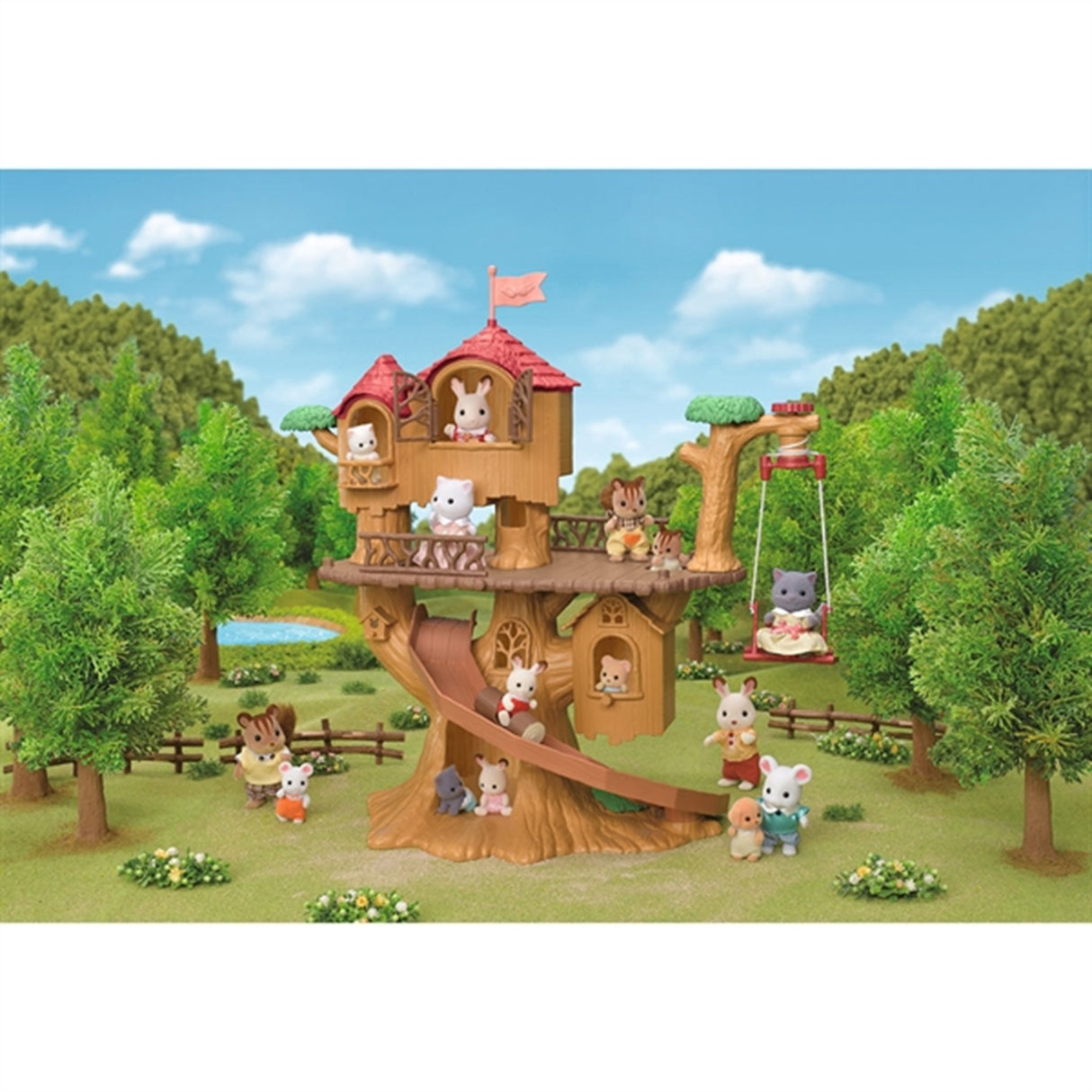 Sylvanian Families® Trähus Fullt Av Upplevelser