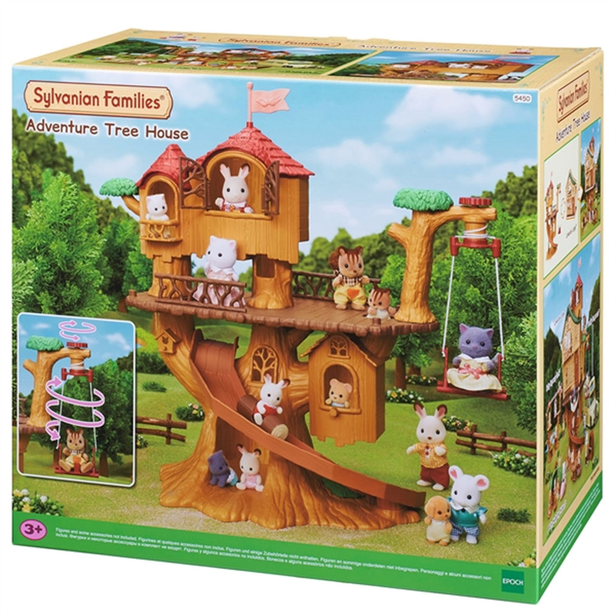 Sylvanian Families® Trähus Fullt Av Upplevelser
