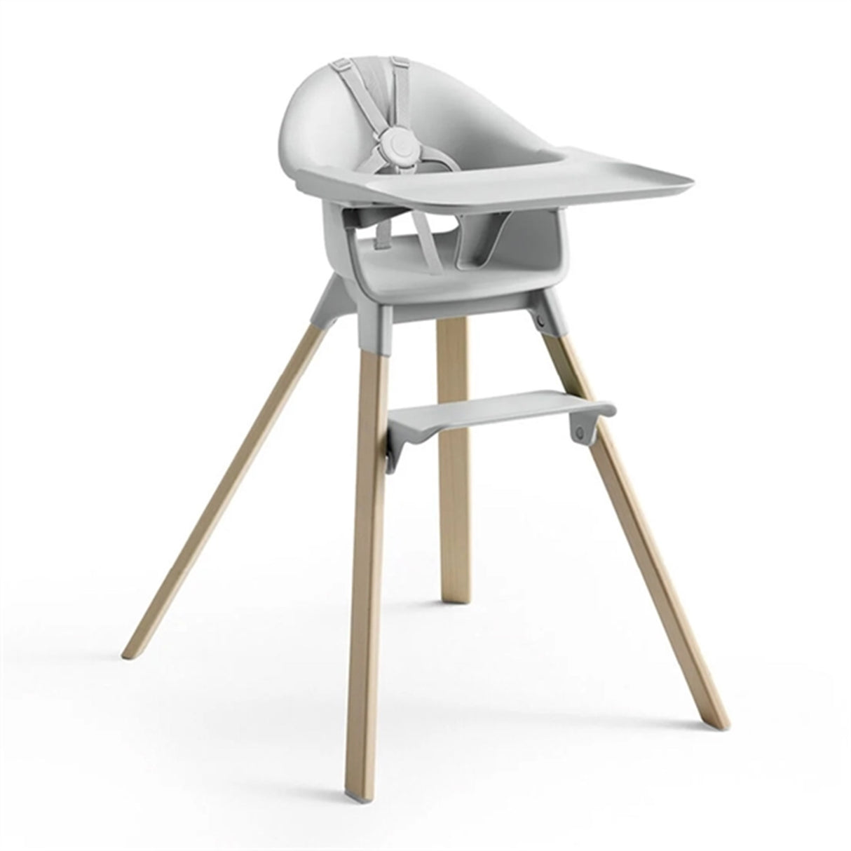 Stokke® Clikk™ Højstol Cloud Grey Inkl. Transport Taske 5
