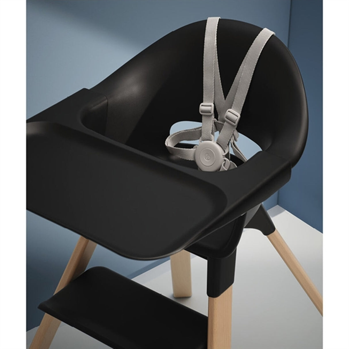 Stokke® Clikk™ Højstol Black Natural Inkl. Transport Taske 6
