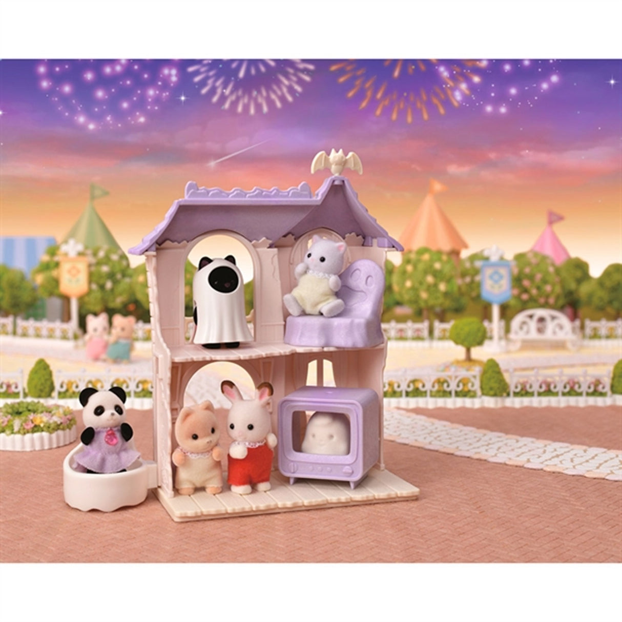Sylvanian Families® Läskiga Spökhus