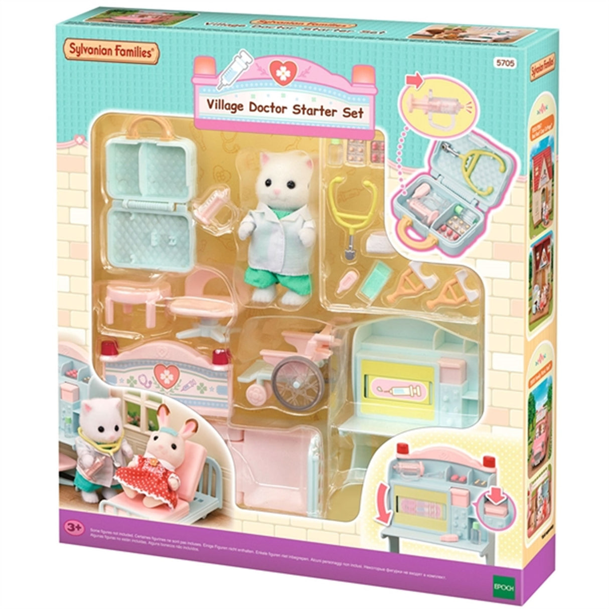 Sylvanian Families® Byläkarens Startset