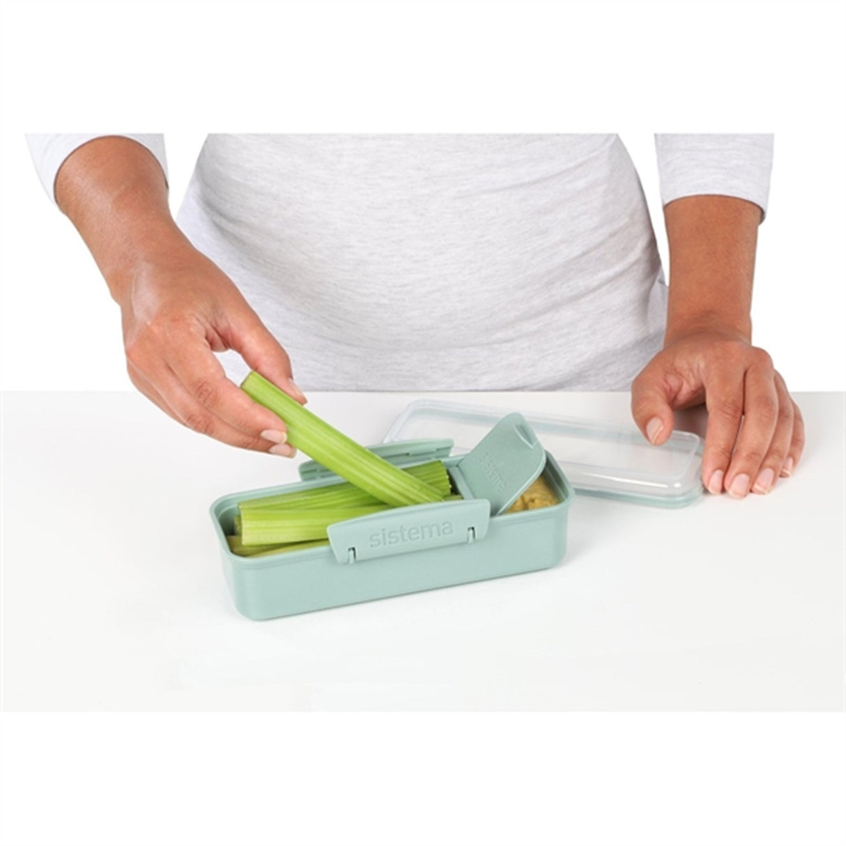 Sistema Renew Snack Attack Lunchlåda 410 ml Mint