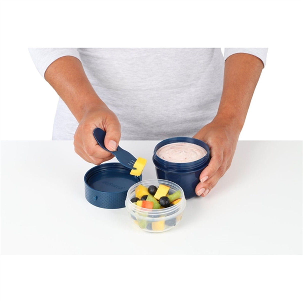 Sistema Renew To Go Snack Lunchlåda 515 ml Blå