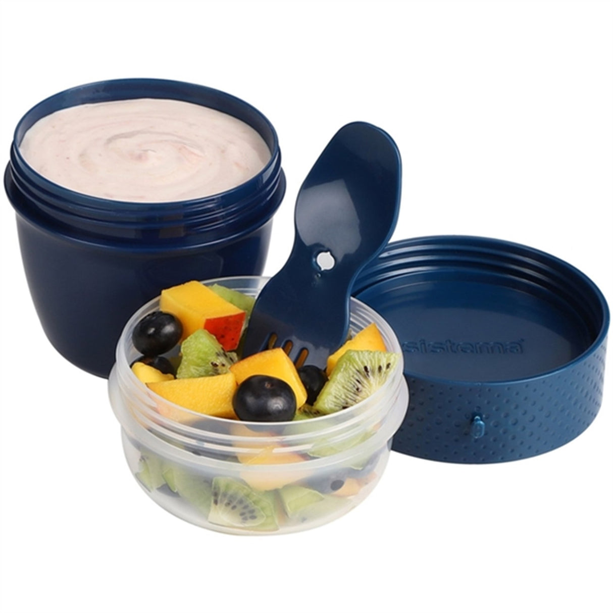 Sistema Renew To Go Snack Lunchlåda 515 ml Blå