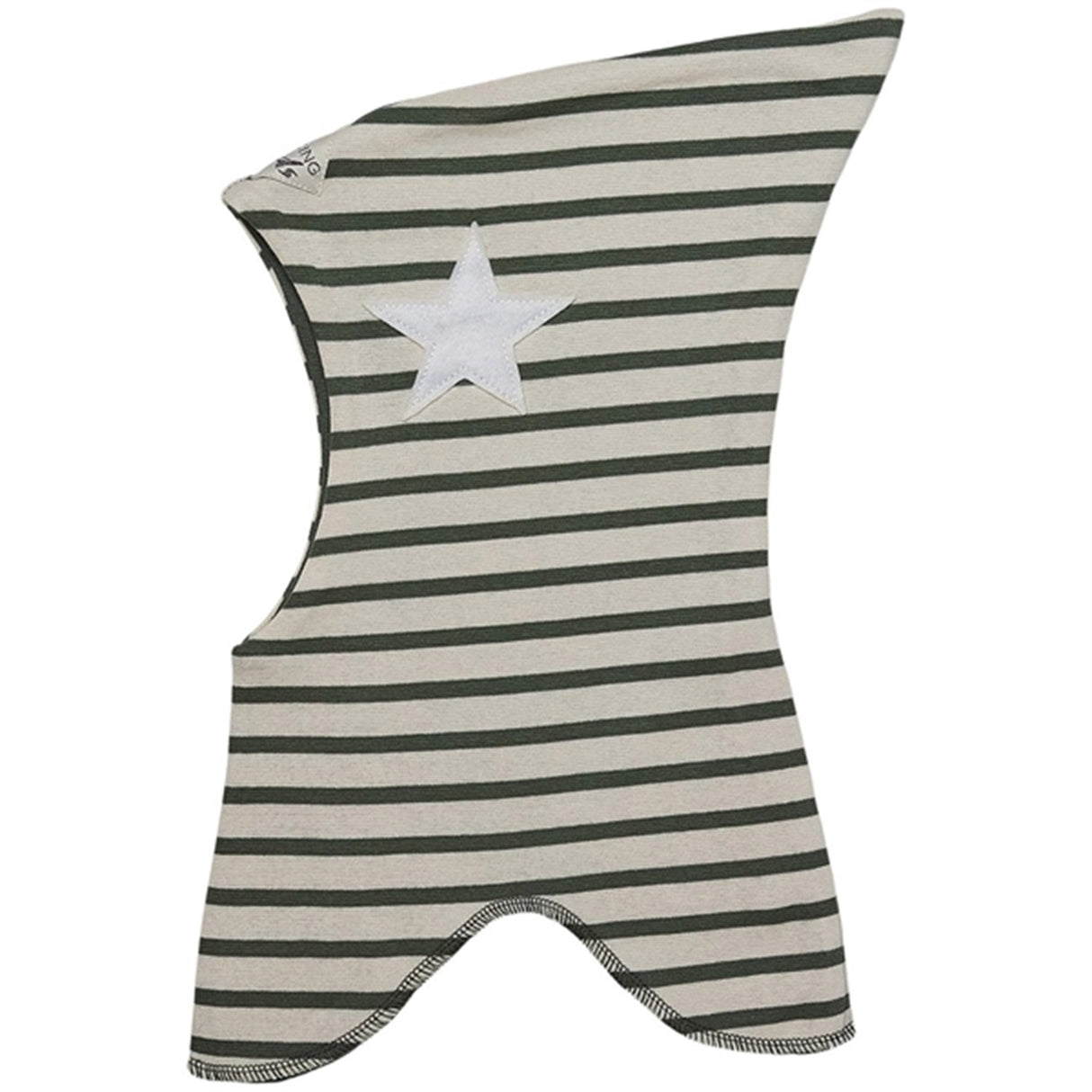 Racing Kids Top Balaklava Turtle Green / Eggshell