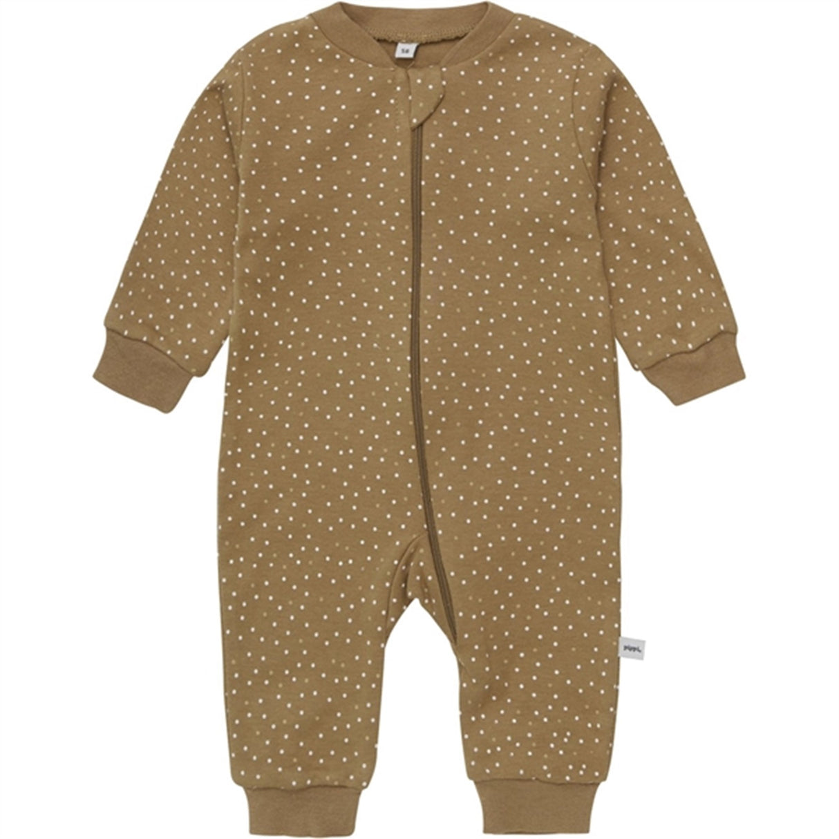 Pippi Nattdräkt med Dragkedja 2-pack Whitecap Gray