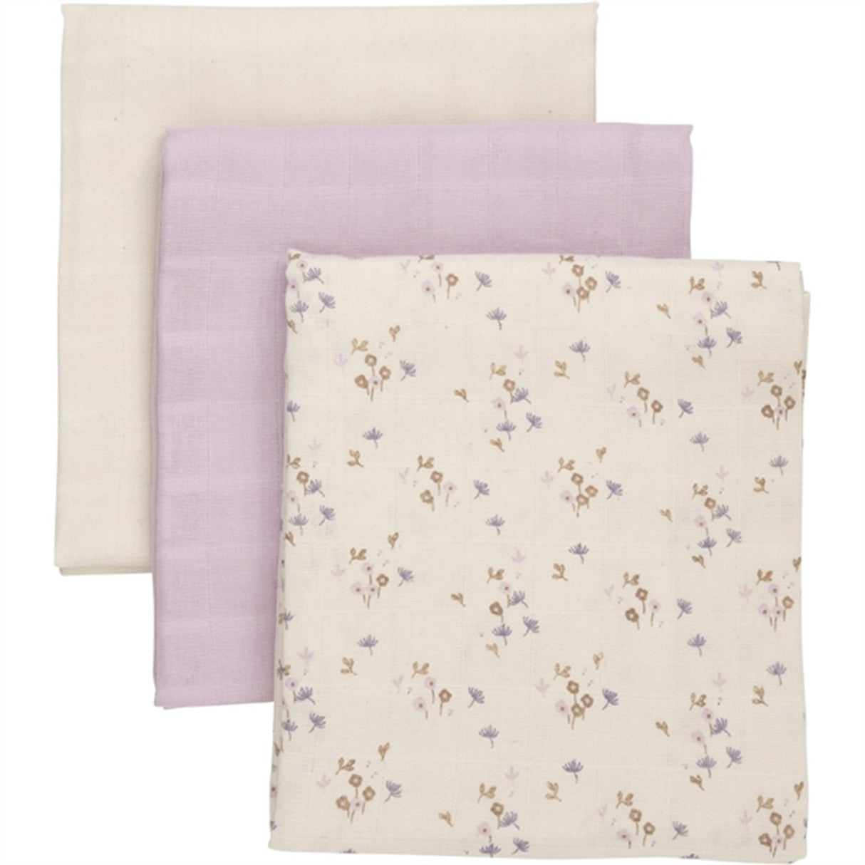 Pippi Ekologiske Tygblöjor 3-pack Burnished Lilac