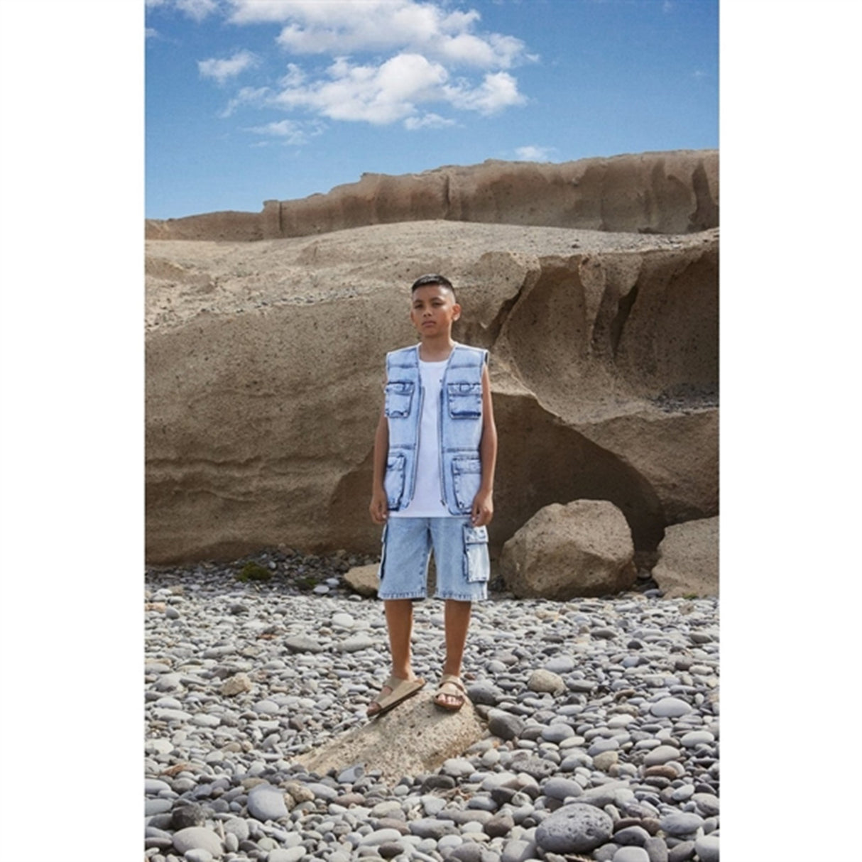 Molo Light Stone Denim Haikon Väst