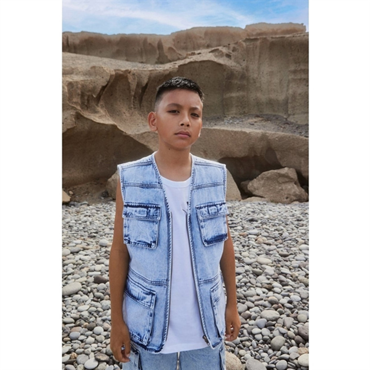 Molo Light Stone Denim Haikon Väst