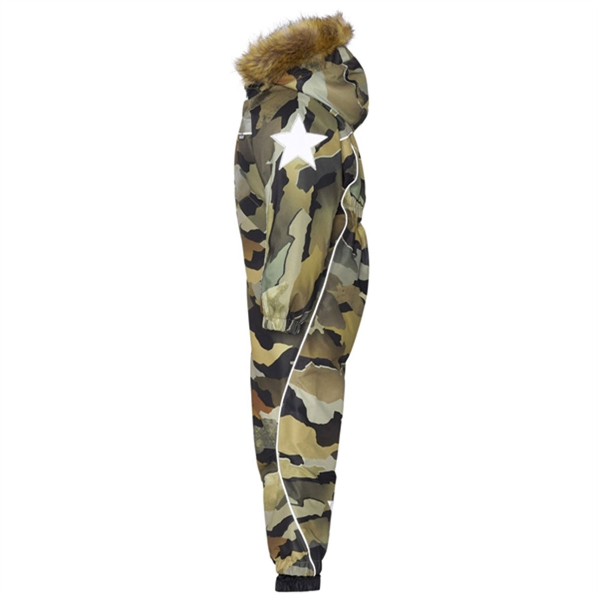 Molo Vinteroverall Autumn Camo Polaris Fur 3