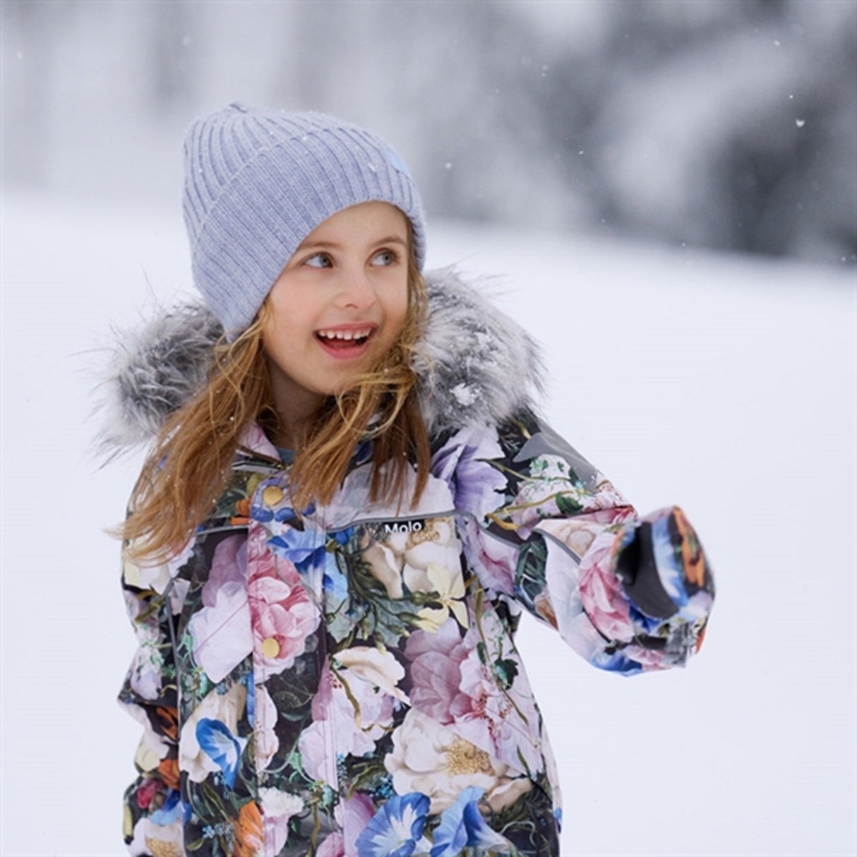 Molo Vinteroverall Still Life Polaris Fur 3