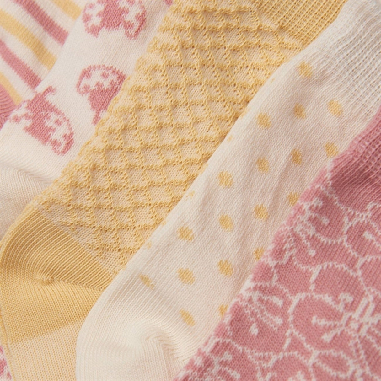 Minymo Ash Rose Strømper 5-pak NOOS